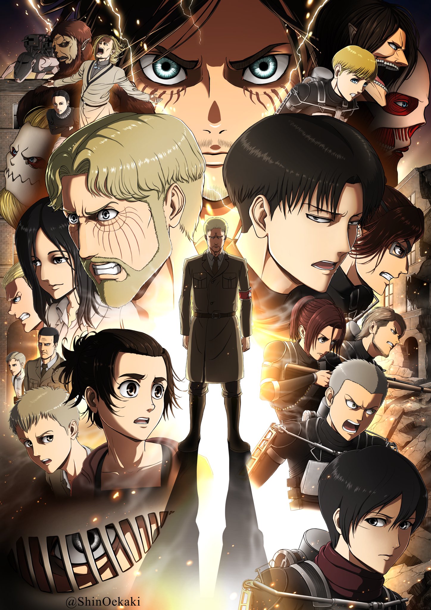 Attack On Titan Season 4: All The Characters Update And Netflix Release