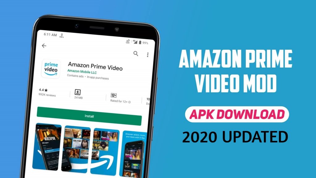 Amazon Prime Video MOD APK Download December 2020 [Latest Version