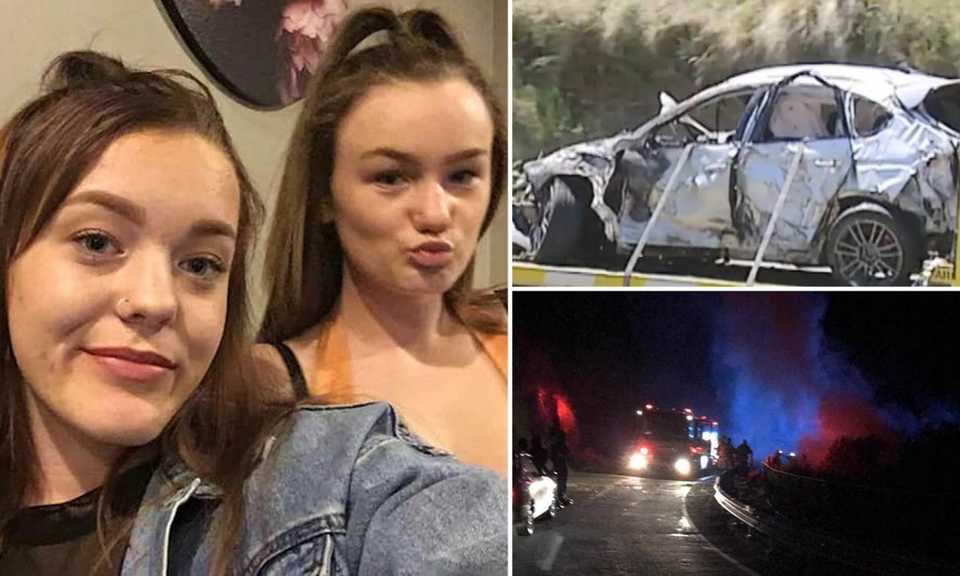 Revealed The Chilling Final Text Of Sisters 17 And 15 Just Before Death In Car Crash The 