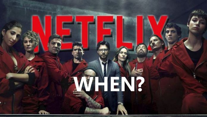 money heist season 2 premiere