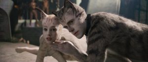 humans dressed as cats in movie