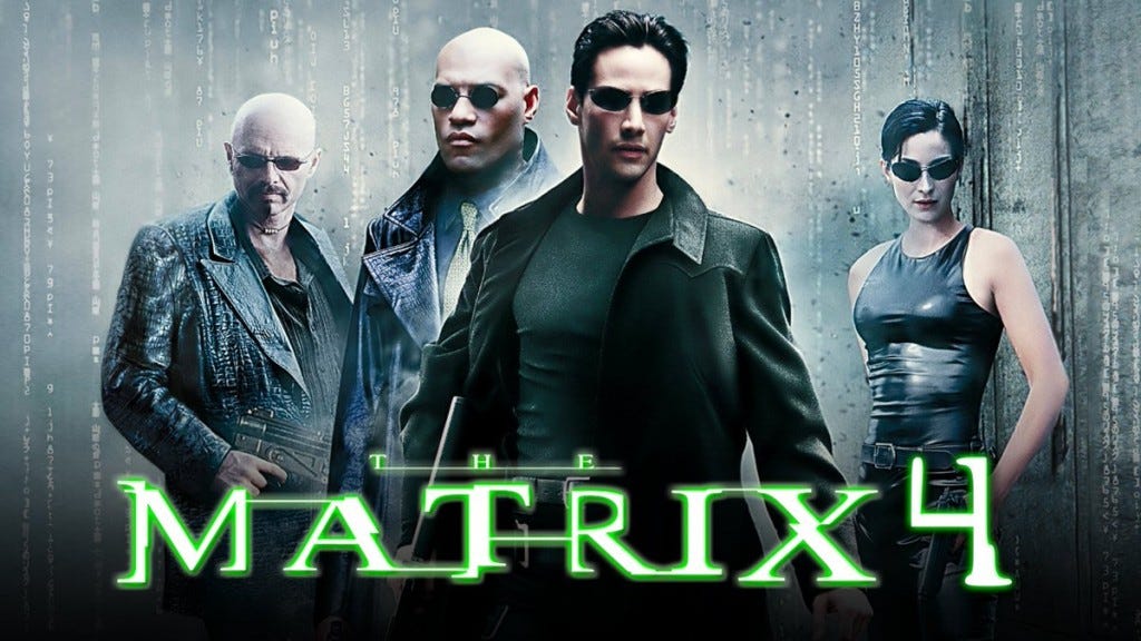 Is there a preview for The Matrix 4's upcoming trailer yet?