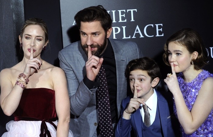 cast of a quiet place