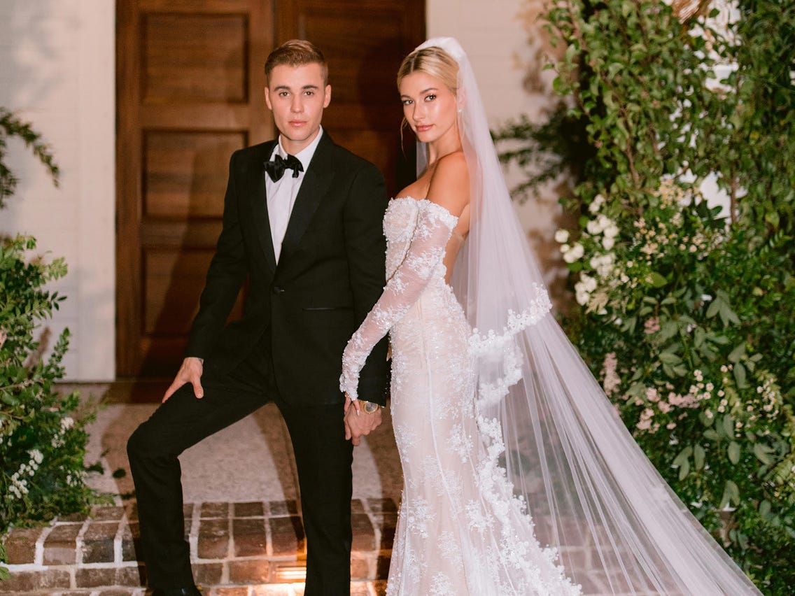 Justin and Hailey Bieber's wedding pics