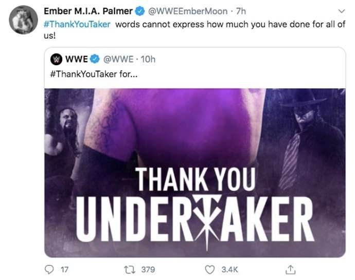 Tweet by Ember Moon