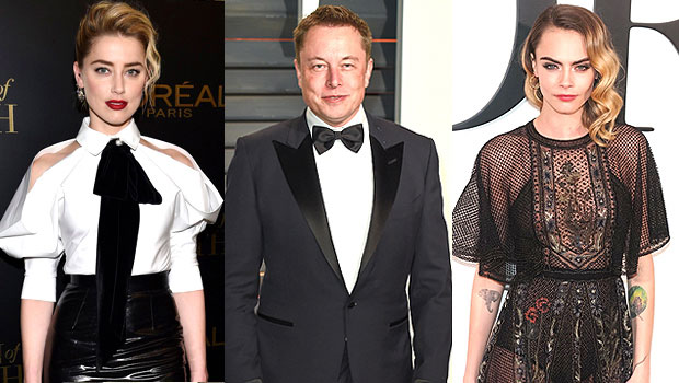 Elon Musk in Relationship With Cara Delevingne and Amber Heard? Are