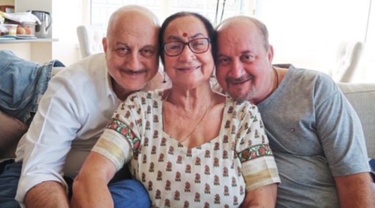 anupam-kher-Family