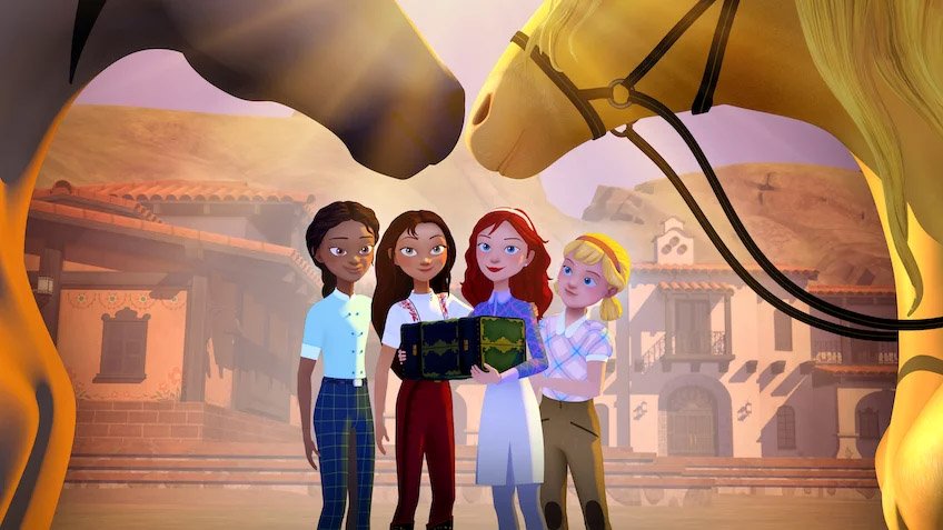 Spirit Riding Free: Riding Academy Poster