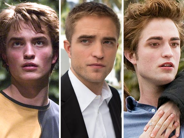 Robert Pattinson in different roles