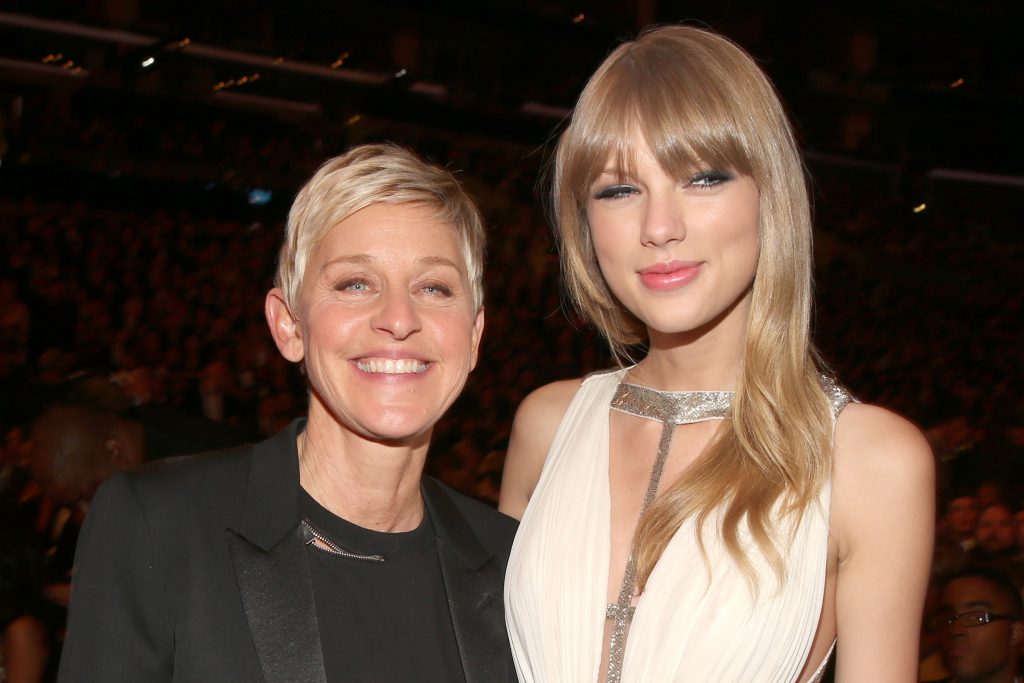 Ellen and Taylor Swift