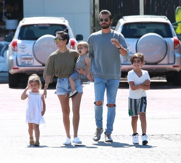 Scott and Kourtney's family