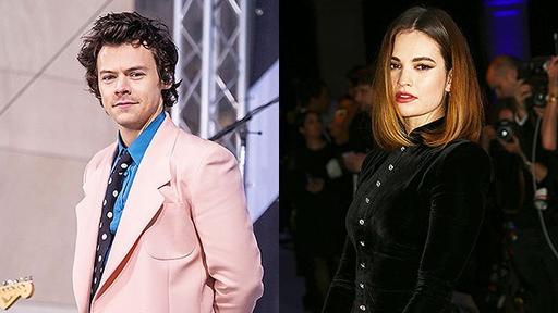 Harry Styles Lily James