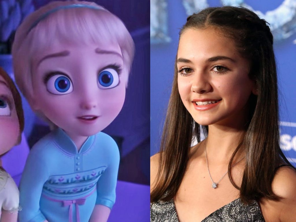 Young Elsa in Frozen 2