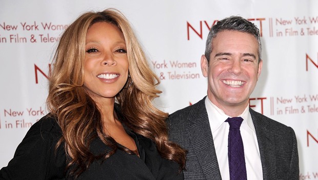 Wendy Williams and Andy Cohen