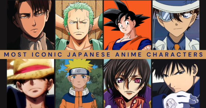 Most Iconic Japanese Anime Characters - Who Are They!? - The Nation Roar