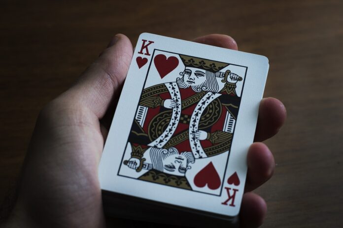 A deck of cards