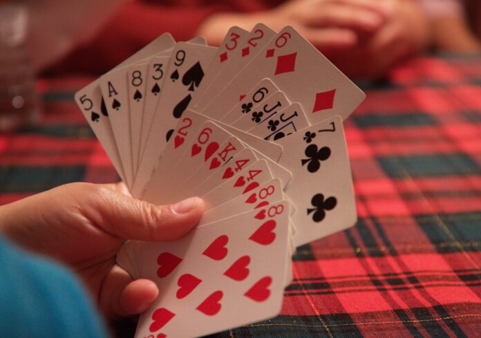 A hand of cards